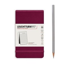 Блокнот Leuchtturm1917, в линейку, 92 листа, А6, лимонный