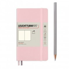 Блокнот Leuchtturm1917, нелинованный, 61 лист, А6, синий камень