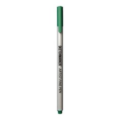 Ручка капиллярная Sketchmarker Artist Fine Pen, цвет чернил зеленый лесной