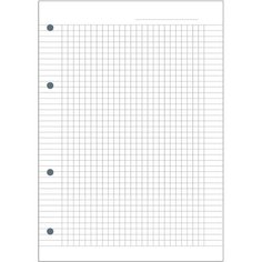 Сменный блок Be Smart Basic, в клетку, 80 листов, 14 х 20 х 1 см