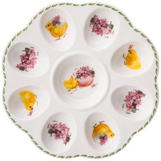 Подставка для яйца, фарфор, круглая, 8 яиц, Lefard, Sunday, 85-1663