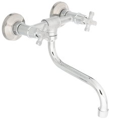 Смеситель для кухни, Solone, с кран-буксой, хром, JIK12-A102-A