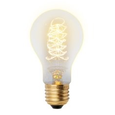 Лампа накаливания E27, 40 Вт, груша, форма нити CW, Uniel, Vintage, UL-00000475