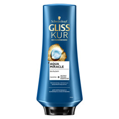 Бальзамы и кондиционеры для волос бальзам GLISS KUR Aqua Miracle 360мл