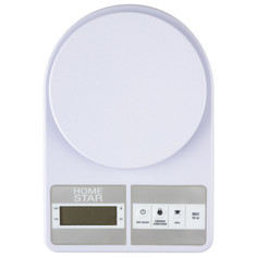 Весы кухонные электронные весы кухонные HOMESTAR HS-3012 до 10кг электронные белый