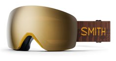 Маска Smith 20-21 Skyline Amber Textile ChromaPop Sun Black Gold Mirror