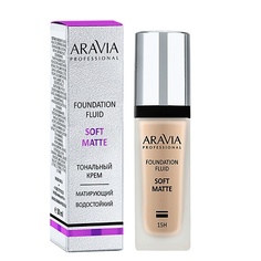 Тональное средство ARAVIA PROFESSIONAL Тональный крем для лица матирующий SOFT MATTE