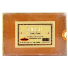 Мыло твердое KHADI Натуральное очищающее мыло Мёд 125