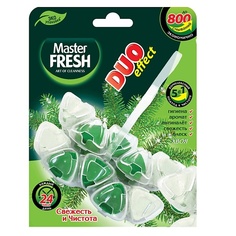 подвесной блок для унитаза MASTER FRESH Подвесной блок для унитаза Duo effect 5 в 1, хвоя 2.0