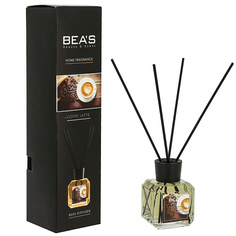 Аромадиффузор BEAS Диффузор для дома Reed Diffuser Кофе Латте 120
