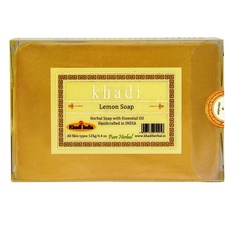 Мыло твердое KHADI Натуральное очищающее мыло Лимон 125