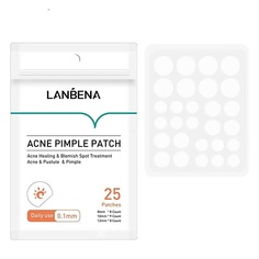 Патчи для лица LANBENA Патчи от прыщей и акне точечные, антибактериальный пластырь от воспалений (дневные) 25.0