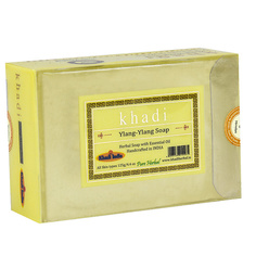 Мыло твердое KHADI Натуральное очищающее мыло Иланг-Иланг 125