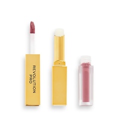 Помада для губ REVOLUTION PRO Жидкая помада и бальзам для губ 2 в 1 2 В 1 SUPREME STAY 24H LIP DUO