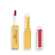 Помада для губ REVOLUTION PRO Жидкая помада и бальзам для губ 2 в 1 2 В 1 SUPREME STAY 24H LIP DUO