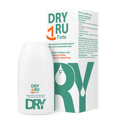 Дезодорант-ролик DRY RU Дезодорант-антиперспирант для чувствительной кожи Форте 50.0