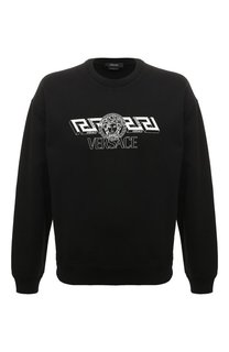 Хлопковый свитшот Versace