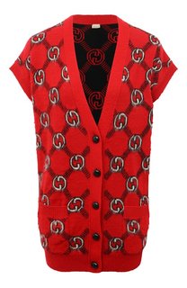 Шерстяной кардиган Gucci