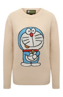 Шерстяной пуловер Doraemon x Gucci Gucci
