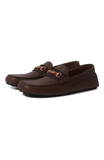 Кожаные мокасины Ayrton Gucci