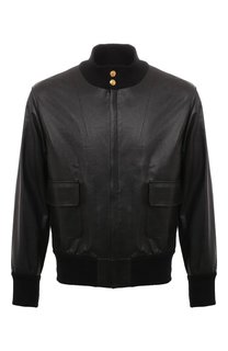 Кожаный бомбер Gucci