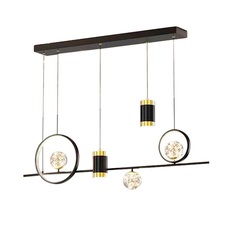 Люстра Подвесная светодиодная люстра Kink Light Аксель 07640-100,19