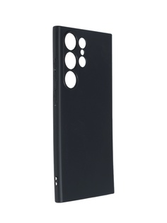 Чехол DF для Samsung Galaxy S23 Ultra Silicone Black sCase-154