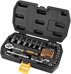 Набор инструментов DEKO DKMT49 065-0774 для дома в чемодане (49 предметов) ДЕКО