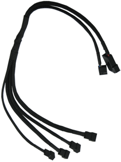 Разветвитель GELID CA-PWM-03 входного сигнала PWM от материнской платы для управления до 4х PWM вентиляторов