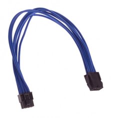 Удлинитель GELID CA-8P-07 6+2-pin PCI-E, 30см, индивидуальная оплетка, синий