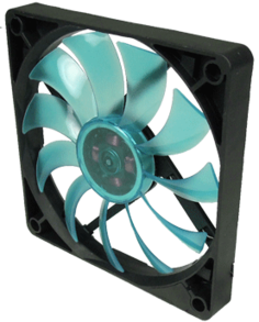 Вентилятор для корпуса GELID SLIM 12 PL Blue 25 ~ 52.4 CFM, 120х120х16 мм, 900-1600 об/мин, 12.3 ~ 25.4 дБA, 4-pin