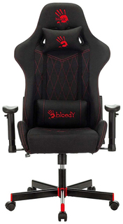 Кресло игровое A4Tech BLOODY GC-850 черный ромбик крестов.