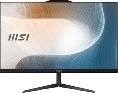 Моноблок 23.8 MSI Pro Modern AM242T 12M AiO 9S6-AE0711-205 i3-1215U/8GB/250GB SSD/UHD Graphics/noDVD/cam/BT/WiFi/USB kbd/USB mouse/noOS/black