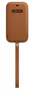 Чехол Apple Leather Sleeve with MagSafe MHYC3ZE/A для iPhone 12 | 12 Pro, saddle brown