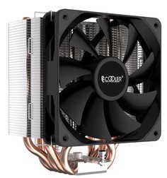 Кулер PCCooler GI-H58U V2 LGA2066/2011/1700/1366/115X/775/AM4/3/3+/AM2/2+/FM1/2/2+ (120mm fan, 1000-1800rpm, 65CFM, 8-26dBA, 3-pin)