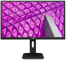 Монитор 23,8" AOC 24P1 1920x1080, 16:9, 5ms, 1000:1, 60Hz, 250 cd/㎡, 178°/178°, HDMI M/M, DP, USB, grey