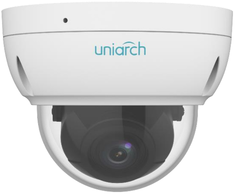 Видеокамера IP UNIVIEW IPC-D314-APKZ 4 Мп улица/помещение купольная антивандальная 1/2.7" с ИК-подсветкой до 30м; объектив 2.8-12.0 мм моторизованный