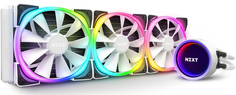 Система охлаждения жидкостная NZXT KRAKEN X73 RGB LGA 1200/115X/1366/2011/2011-3/2066/AM4/sTRX4/TR4(Cu, 3*120 мм, 500-1500 об/мин, разноцветная подсве