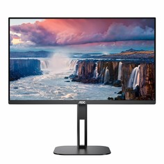 Монитор 27" AOC 27V5C 1920x1080, IPS, 16:9, 1ms, 300cd/m2, 178°/178°, 1000:1, HDMI, DP, USB-C, 4*USB 3.2, black