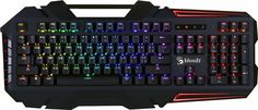 Клавиатура A4Tech B880R черный, USB, механическая, LED