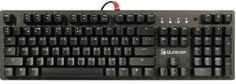 Клавиатура A4Tech Bloody B800 серая/черная, USB, LED