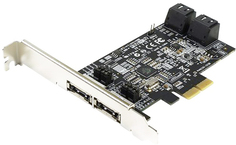 Контроллер расширения ST-Lab A-520 PCI-E x1, 4 int RAID (SATA600) + 2 ext (SATA600), Ret