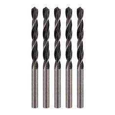 Сверло KRANZ KR-91-0629 по металлу 10,0х133х87 мм HSS (5 шт. в упаковке) DIN 338