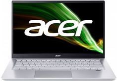 Ноутбук Acer Swift 3 SF314-511-521L NX.ABNER.007 i5-1135G7/8GB/512GB SSD/Iris Xe Graphics/14 FHD/WiFi/BT/Cam/FPR/Win11Home/silver