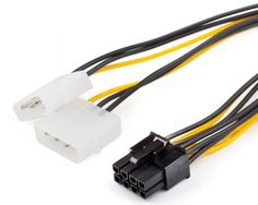 Кабель Atcom AT8604 Video power 8 pin to 2 molex