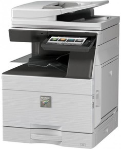 МФУ цветное Sharp MX3571EU А3, 35/18 ppm, макс до 140000 отп/мес, одн.проход.автоподат., дуплекс, сетевой, Wi-Fi, NFC, без тонера, без крышки