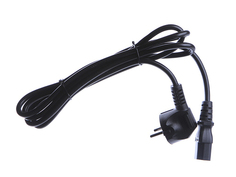 Кабель питания Power Cube S22C13-250-10-1,8 RPC-186BLPRO1.8 ПВС-АП 3*0,75, черный, 1.8м, Schuko-C13, 3x0.75, 10А, с заземлением