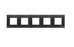 Рамка ABB N2275 AN 5-постовая, 2-модульная (антрацит)
