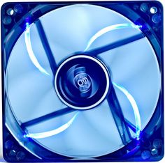 Вентилятор для корпуса Deepcool WIND BLADE 120 Blue LED 120x120x25мм (1300rpm,2.4W,26.6dB(A),Hydro Bearing,пит. от мат.платы и БП,полупрозрачный) RTL