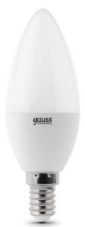 Лампа светодиодная Gauss 33120 LED Elementary Candle 10W E14 4100K 1/10/100